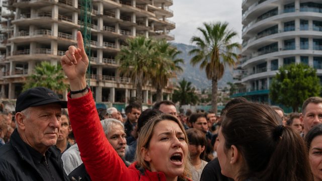 Protesters Challenge Luxury Development Plans in Albania