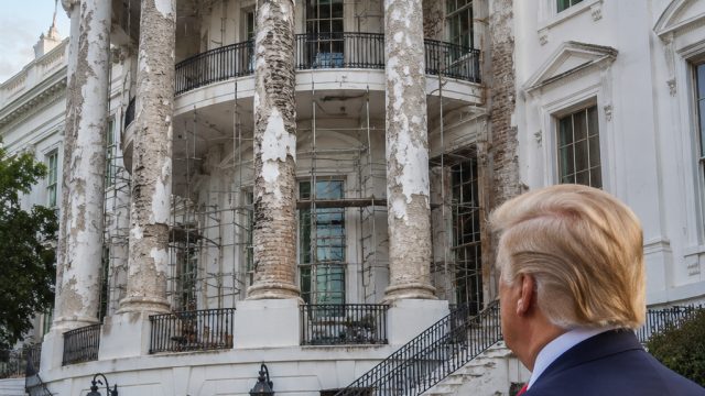 Trump's Ambitious Renovation Plans for Historic White House Pillars | slotgaming 88, togel sedney co