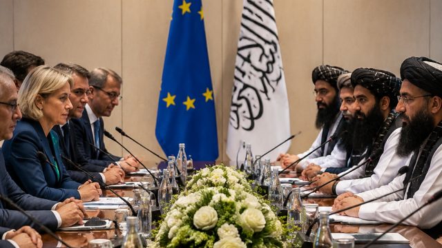 EU Engages Taliban Delegation in Historic Talks on Deportations | neon neon miner, film diva episode