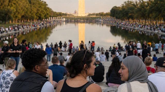 Diverse Perspectives Surface at the Reflecting Pool Amidst National Unrest