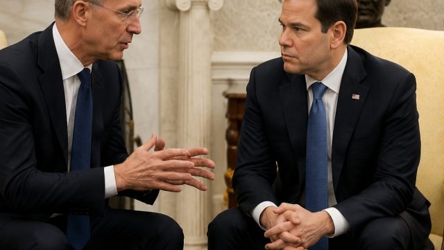 NATO Advisor Engages with White House to Ease Tensions Ahead of Summit